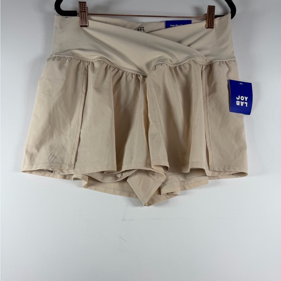 Women’s JoyLab Crossover Waistband High Rise Built-in Shorts Skirt Pull On XL - Picture 5 of 11